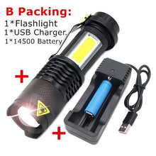 USB Waterproof Flashlight