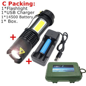 USB Waterproof Flashlight