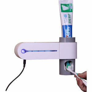 UV Toothbrush Sterilizer and Dispenser